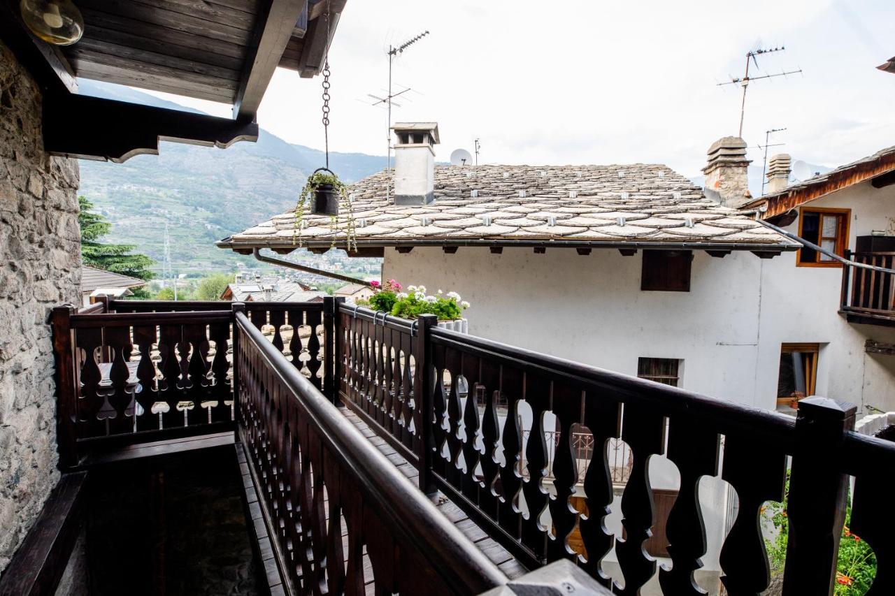 Maison La Bagne Aosta Luaran gambar